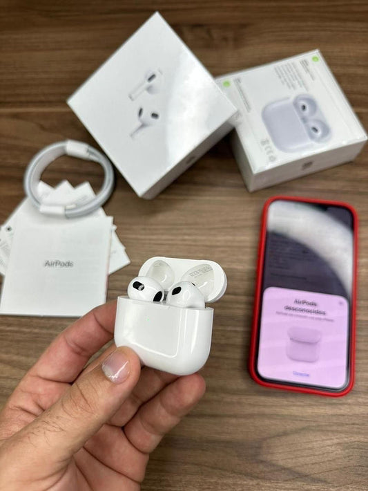 AIRPODS SERIE 3 + OBSEQUIO FORRO DE PROTECCIÓN 🎁